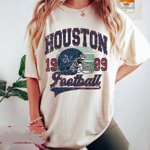 Houston Football Shirt, Houston Football T-Shirt